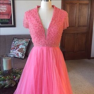 Sherri Hill beaded fomal gown